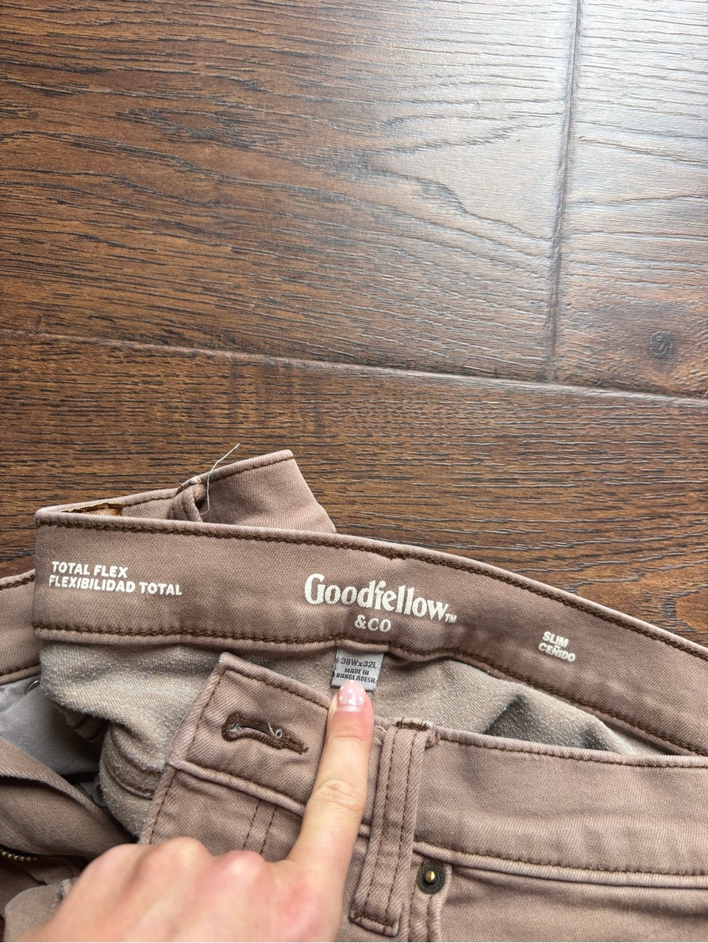 Goodfellow & Co Slim Fit Jeans in Taupe